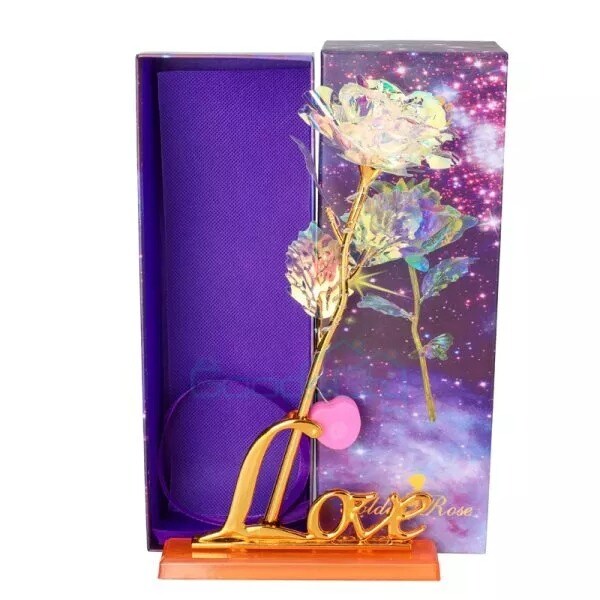 Valentine&#x27;s Day Gift for Women Mom Wife - LED Rose Flower Gifts for Her, Uniques