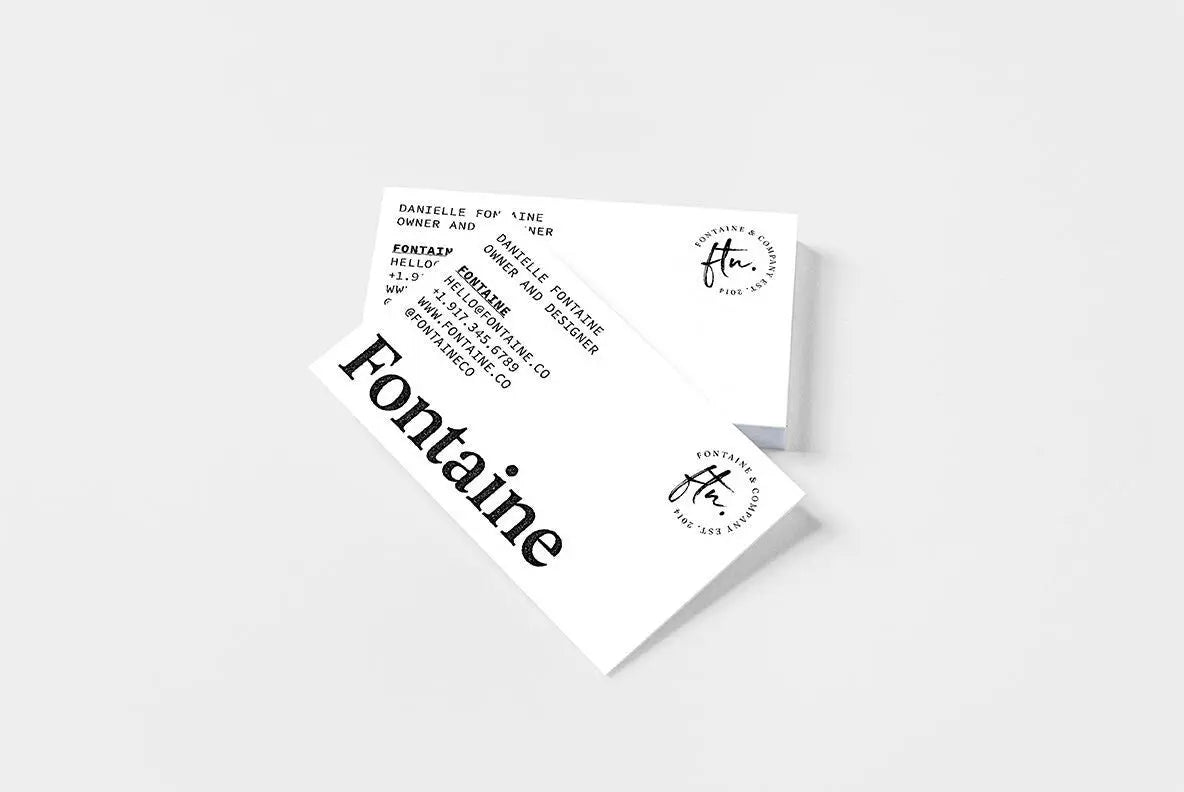 Business Card Stamp