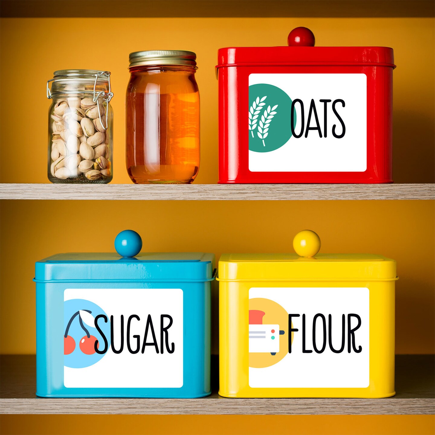 Avery Matte White Rectangle Labels with Sure Feed, 4&#x22; x 6&#x22;