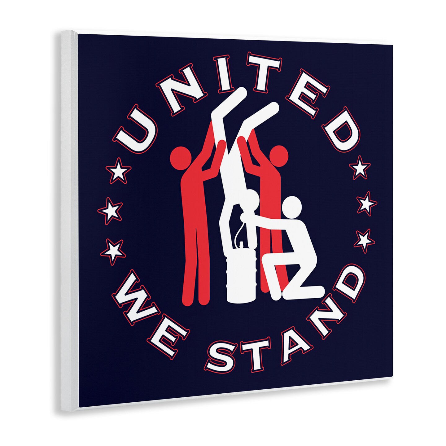 Stupell Industries Funny Keg Stand Wall Plaque Art Design by Jedco Brands, Inc.