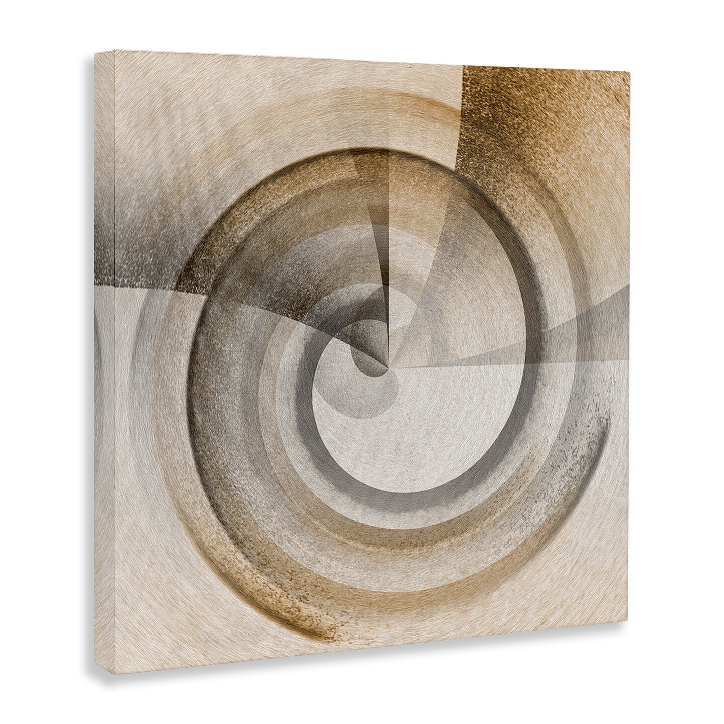 Stupell Industries Spinning Centric Circle Canvas Wall Art Design by Noah Bay