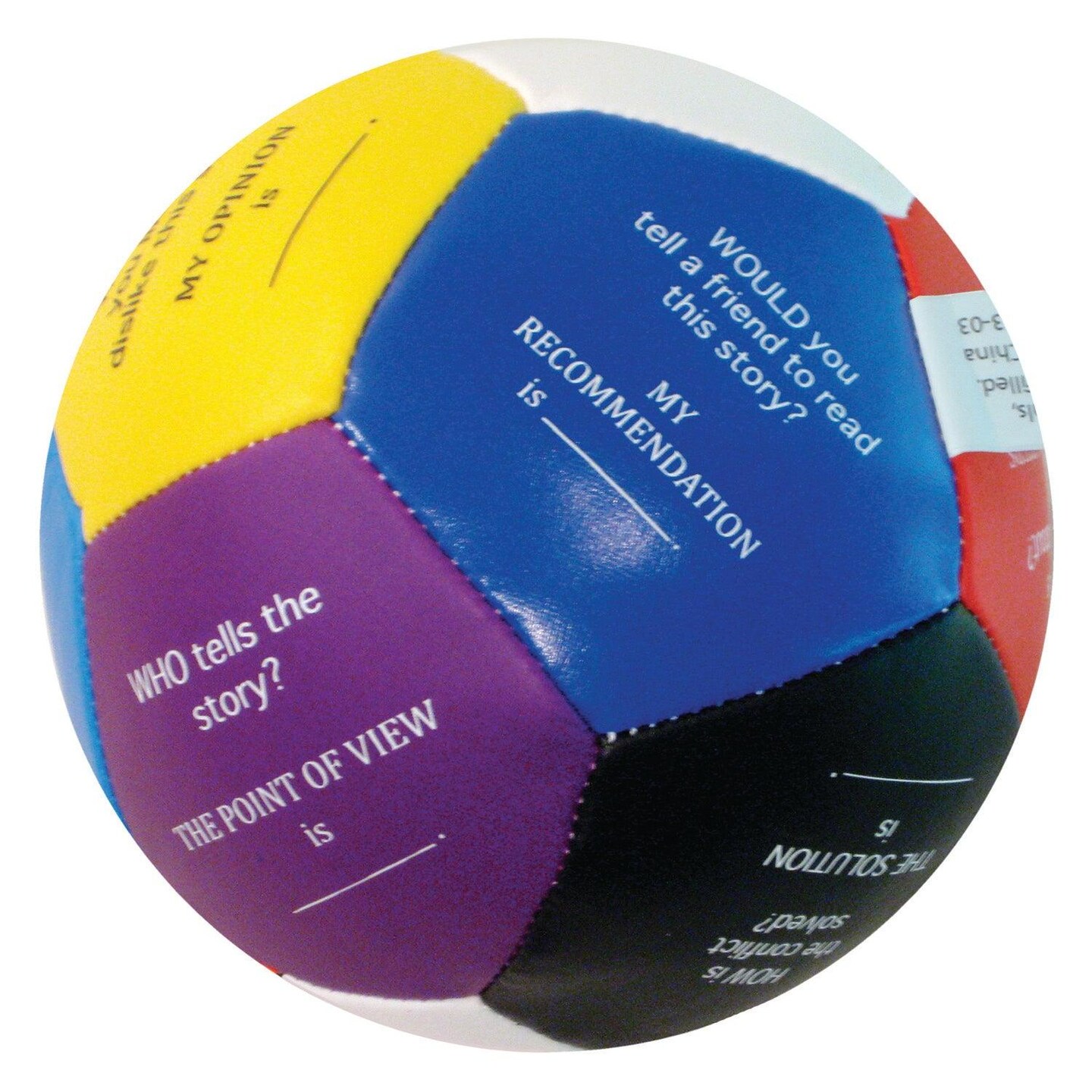 4&#x22; Thumballs!&#x2122;: Parts of a Story Ball