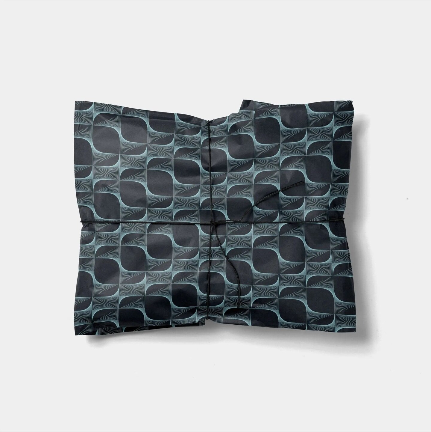 Fine Line Geo Gift Wrap