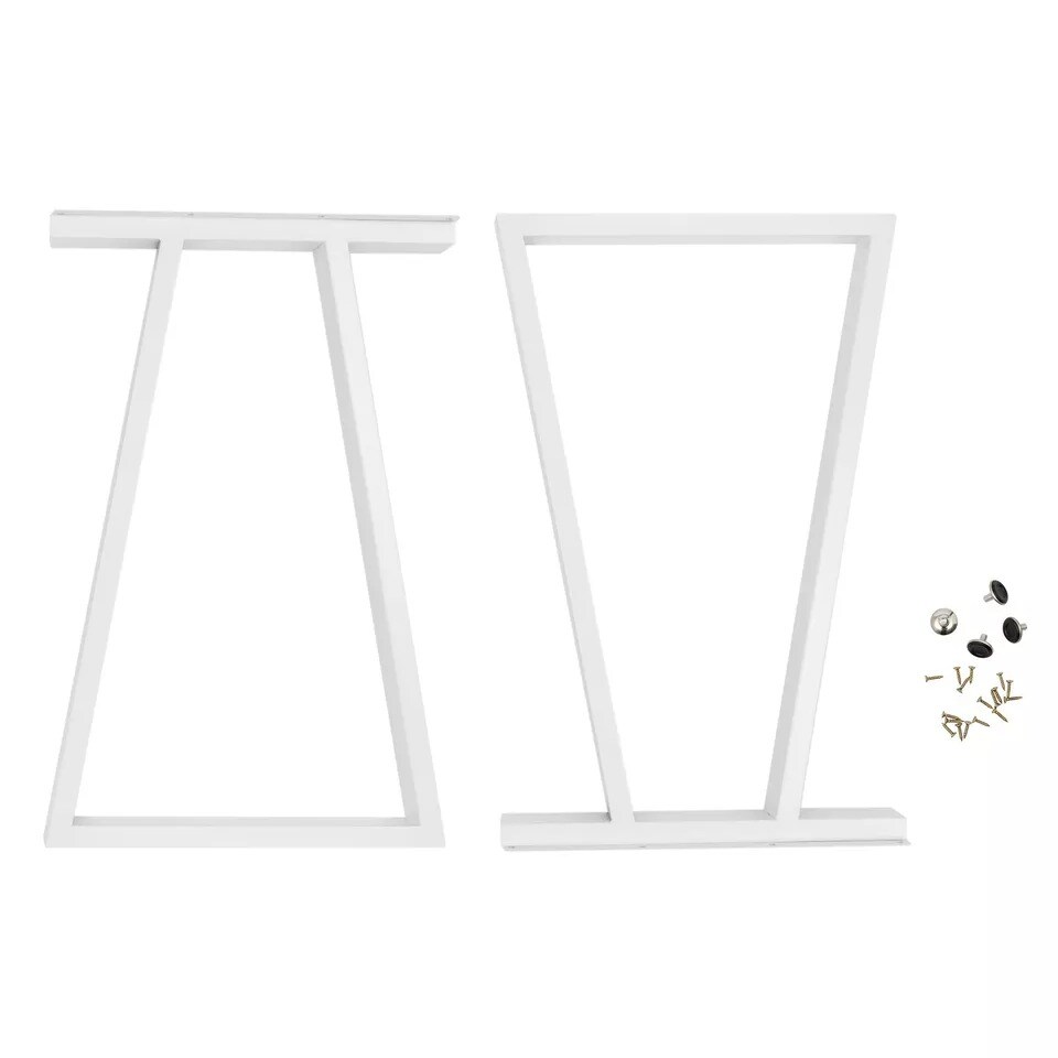 28&#x27;&#x27;Metal Table Legs Heavy Duty Office Desk Leg Furniture Iron Coffee Table Legs