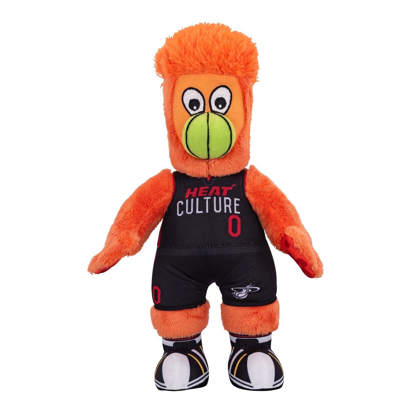 Bleacher Creatures Miami Heat Burnie 10&#x22; Mascot Plush Figure (City Edition Heat Culture)