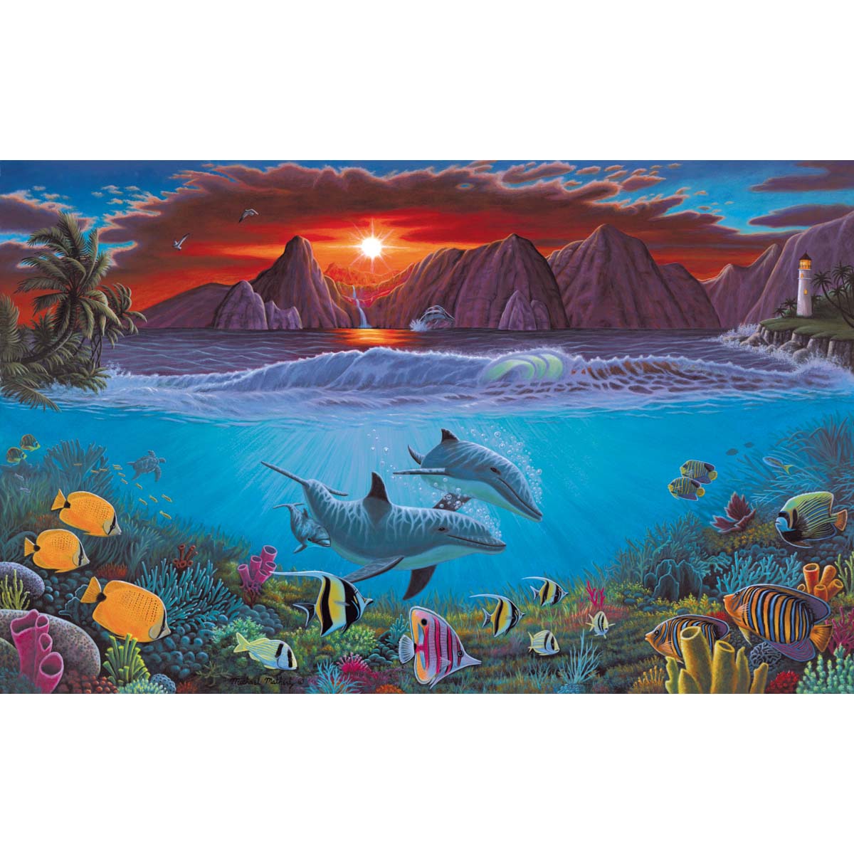 Royal Brush Ocean Life Paint by Number Kit