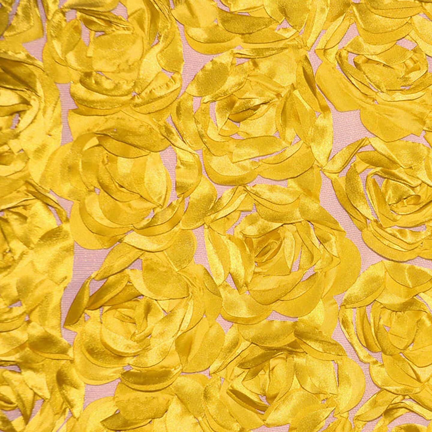 Rose Bordeaux 3D Floral Satin Fabric 52" Wide 100% Polyester Dry clean Fabric