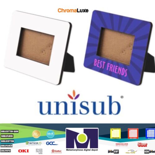 ChromaLuxe Unisub Mini Picture Frame Holds Ref 4124 2"x3" Hardboard 10/Case