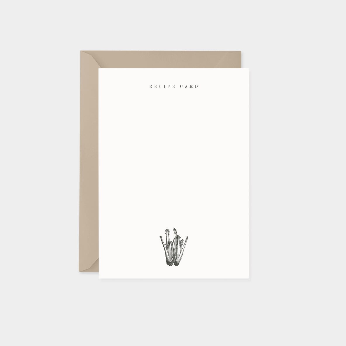 Sea Kale Botanical Recipe Cards