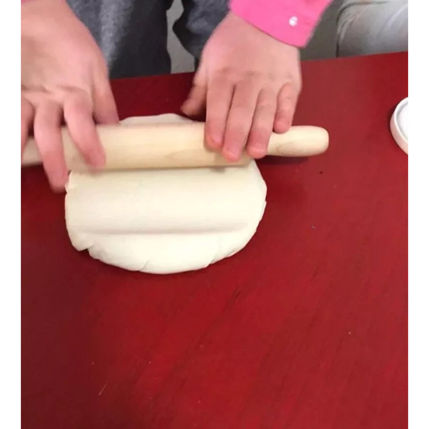 Kitcheniva 7" Miniature Wood Rolling Pin Kids Toys Play Dough Rolling Pin Crafts 25 Pcs