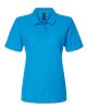 Gildan Softstyle Women’s Short Sleeve Pique Polo T-Shirt for Uniforms, Office Wear & Custom Cotton Polo