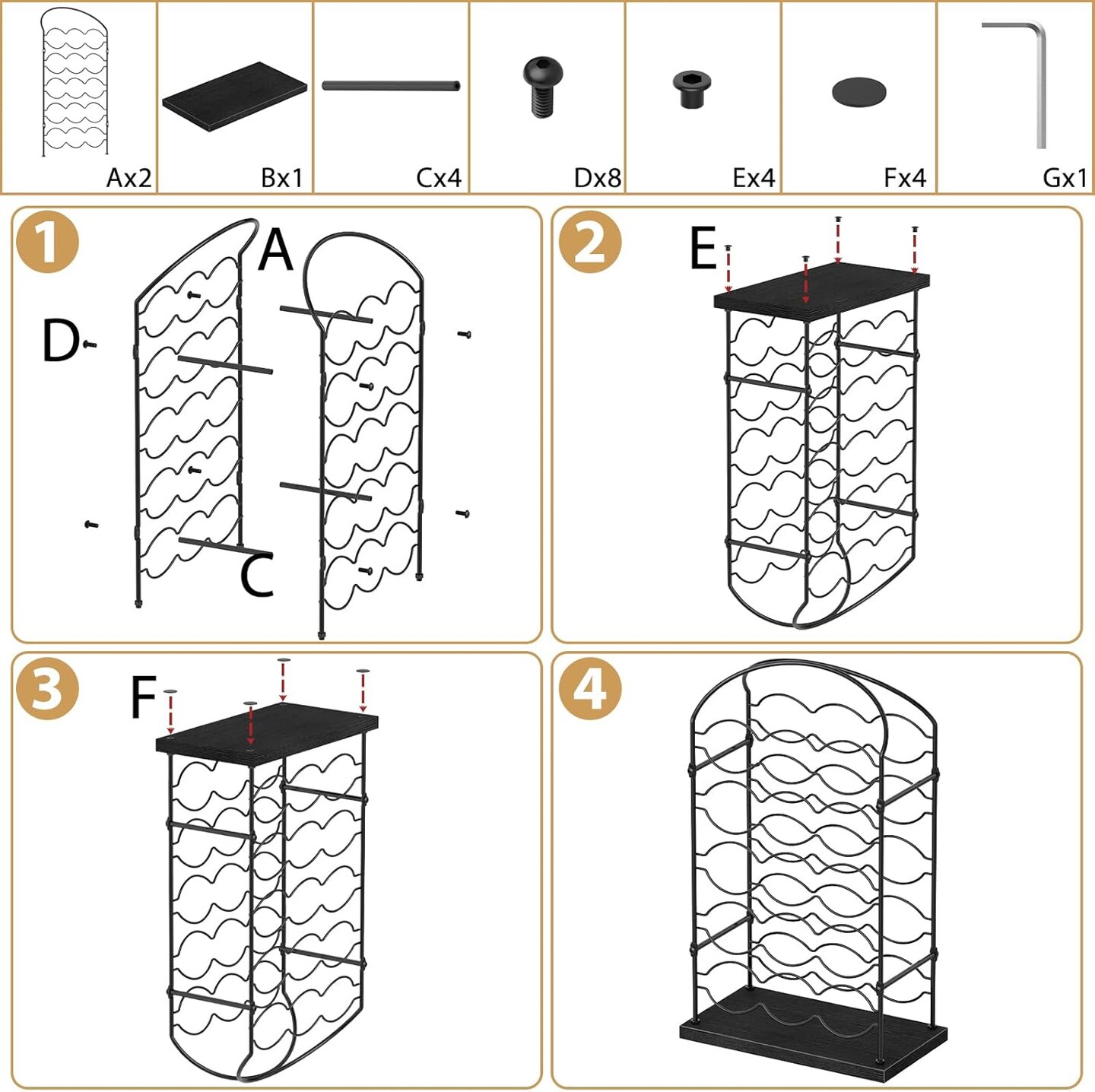 Coffee Pod Holder, Coffee Pod Organizer for Coffee Bar, Home or Office Kitchen Counter Organizer, Capacity of 30 Pods