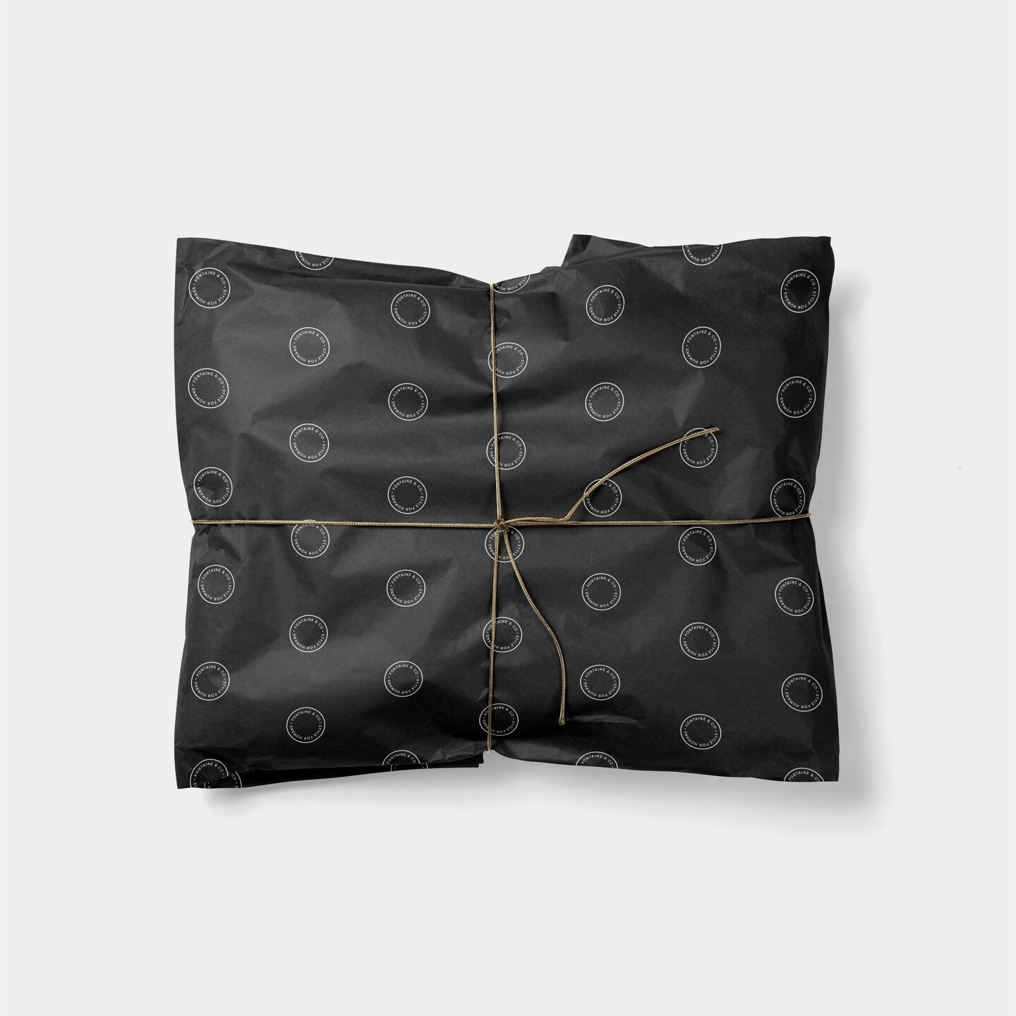 Custom Seal Business Gift Wrap