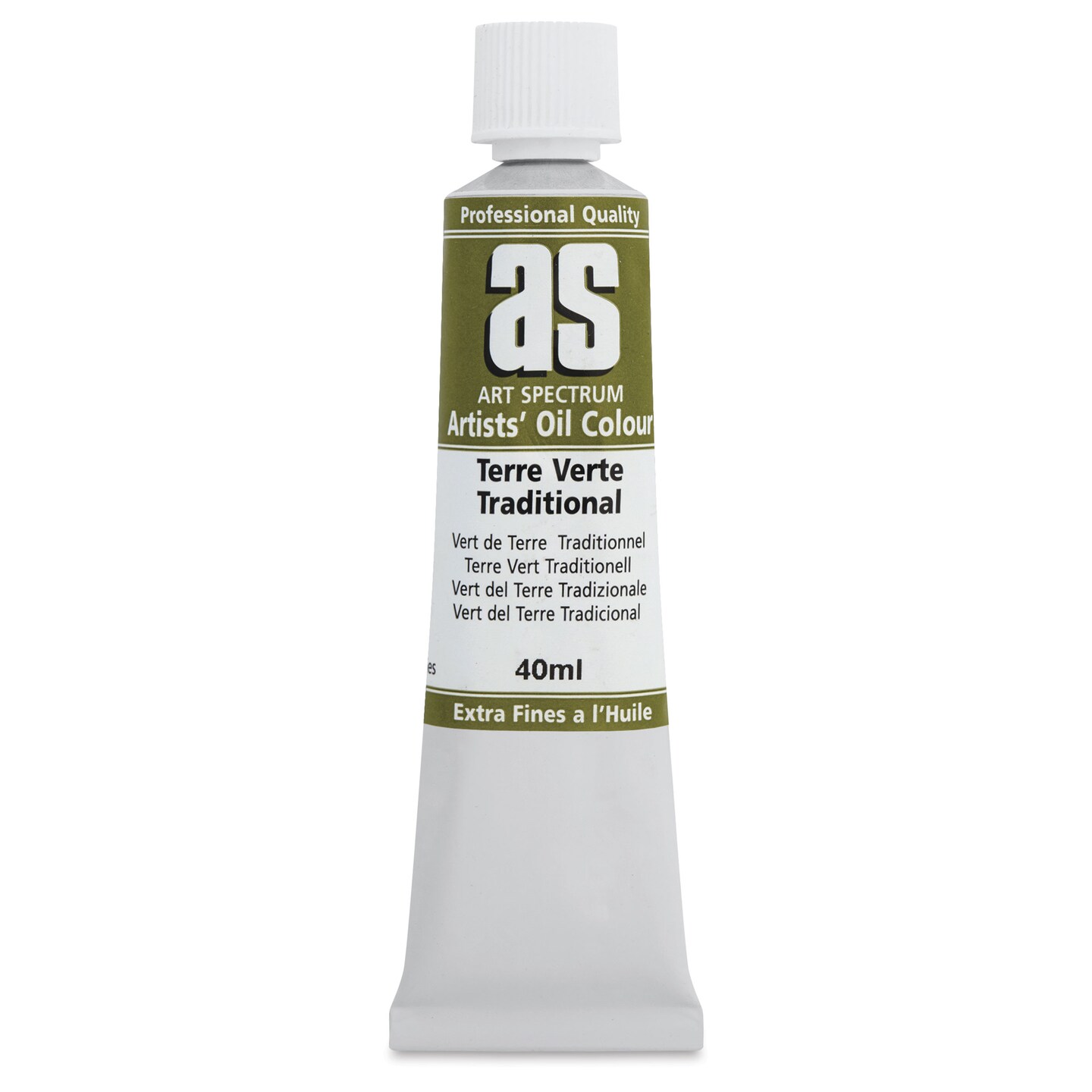 Art Spectrum Artists&#x27; Oil Paint - Terre Verte Traditional, 40 ml