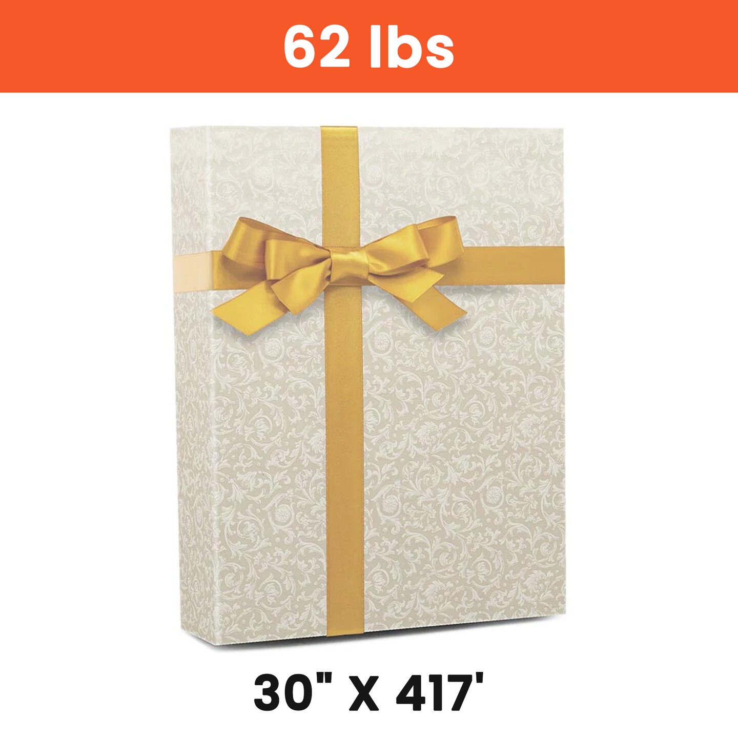 Wedding Wrapping Paper 30 &#x27;&#x27;*417 &#x27; 62 lbs