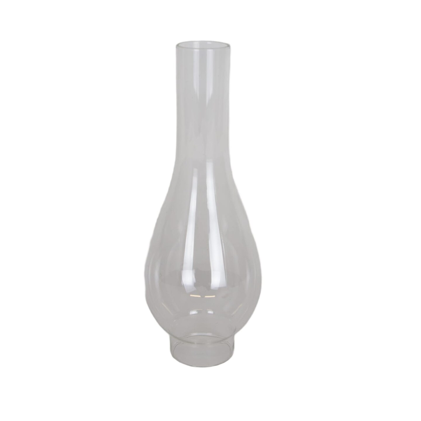 Lehman&#x27;s Clear Oil Lamp Chimney, Durable Glass Replacement for Oil Lamps, Ideal for Standard Hurricane and Lantern Lamps, 2-In Base, 6 in Height