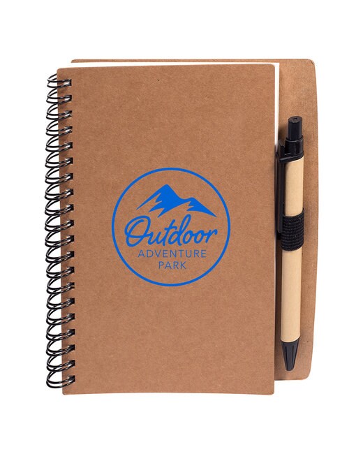 Prime Line&#xAE; Stone Paper Spiral Notebook &#x26; Pen 5.5&#x22; X 7&#x22;