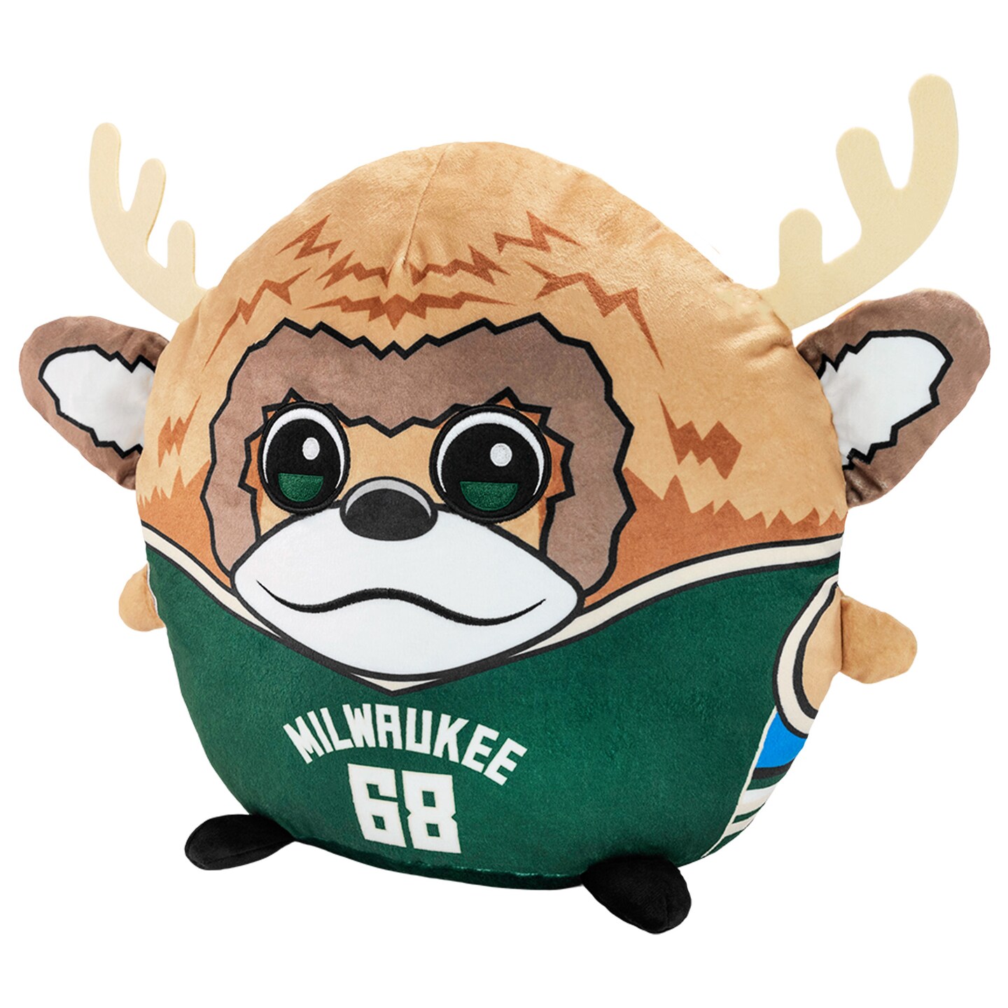 Sleep Squad Milwaukee Bucks Bango 12&#x22; Mascot Kiri Cloud Plushie