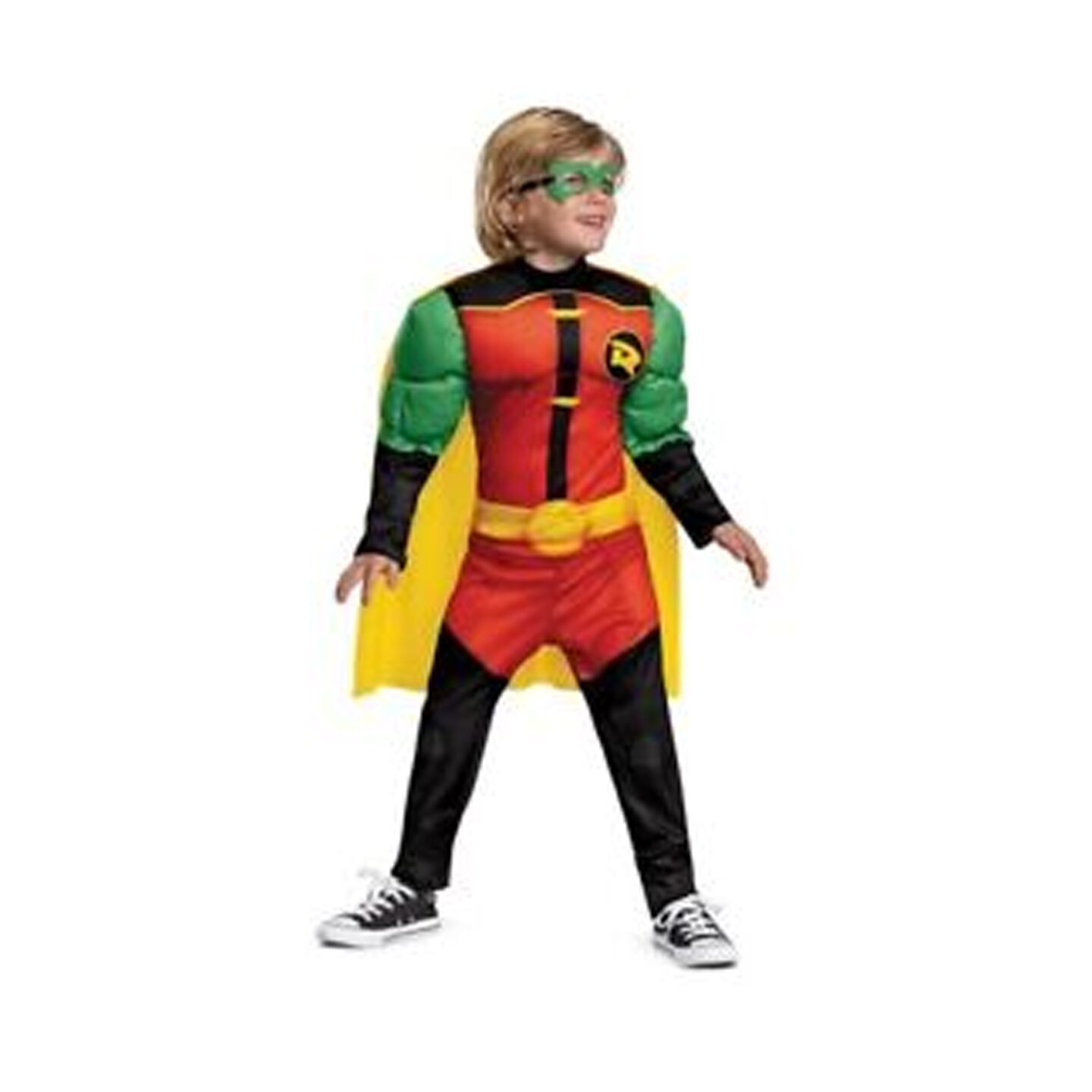 Kid&#x27;s Classic Muscle Batwheels Robin Costume