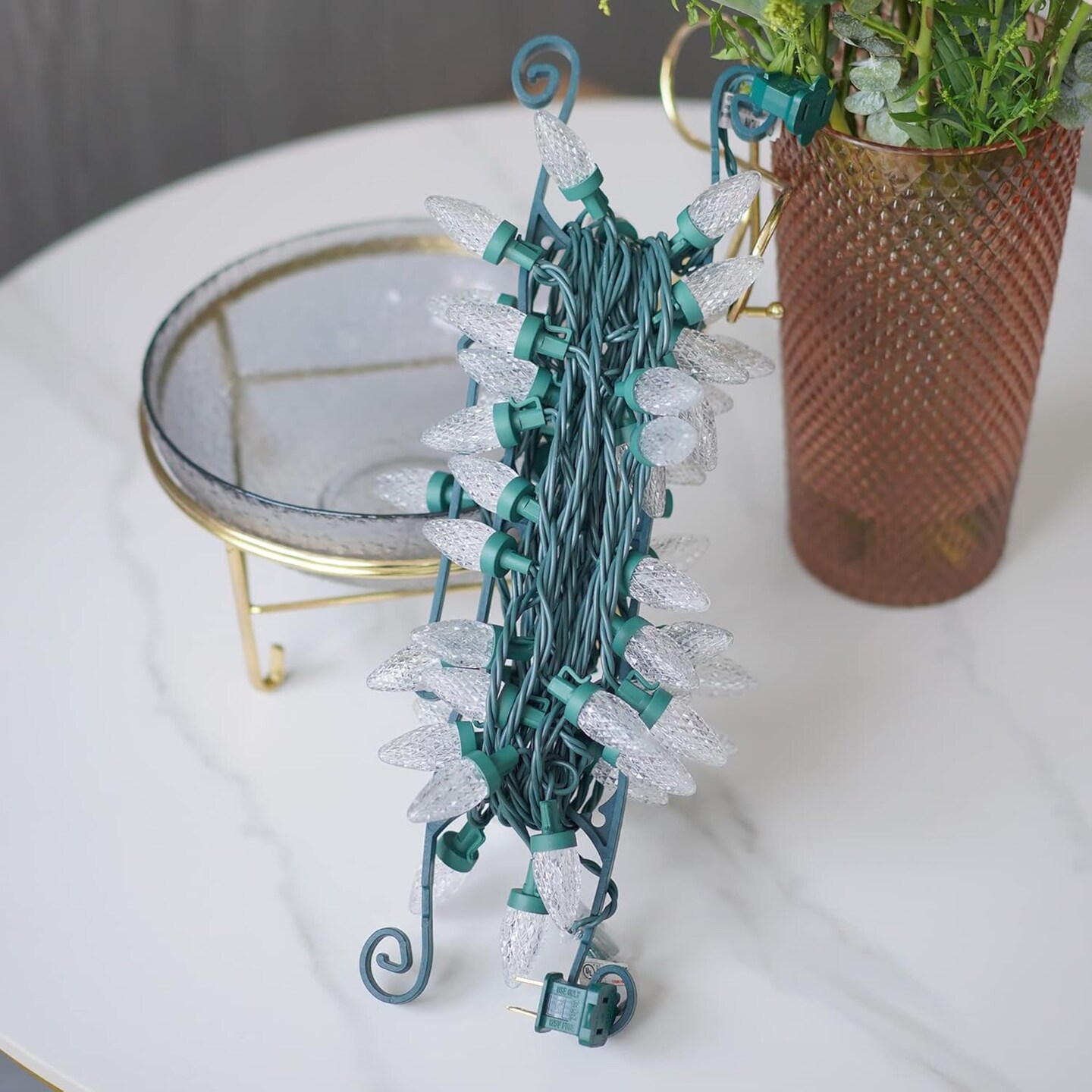 8 Pack Christmas Lights Storage Holder, Holiday Light Storage for All Purpose Light Cord Wind Up, Christmas String Lights Organizer Holder