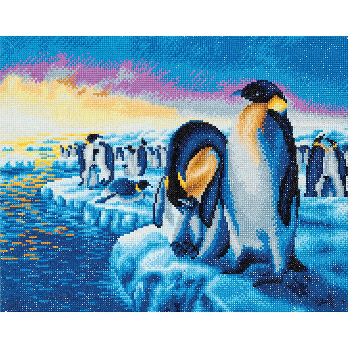 Crystal Art  Penguins of the Arctic Diamond Painting