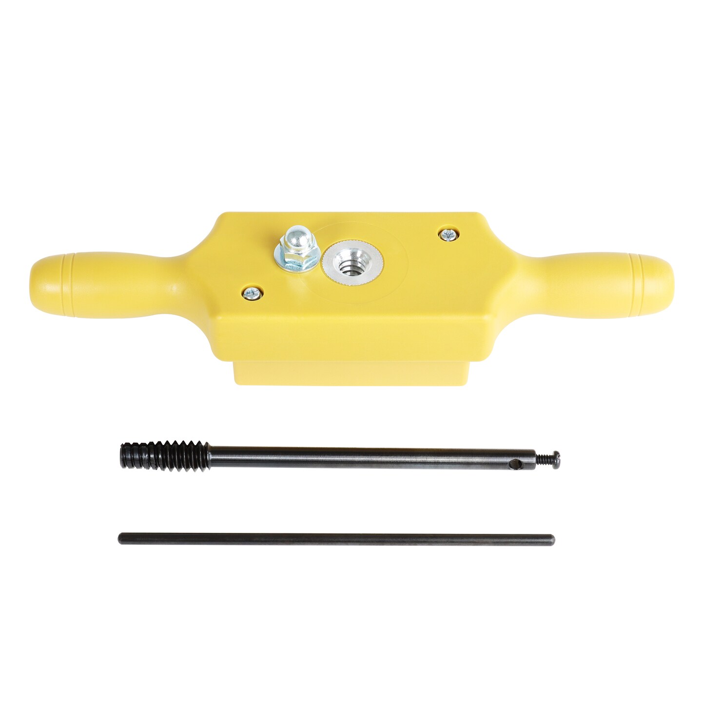 DCT Plastic Jig Dowel Thread Tap Kit - 1/2in x 8TPI Threading Box and Steel Tap