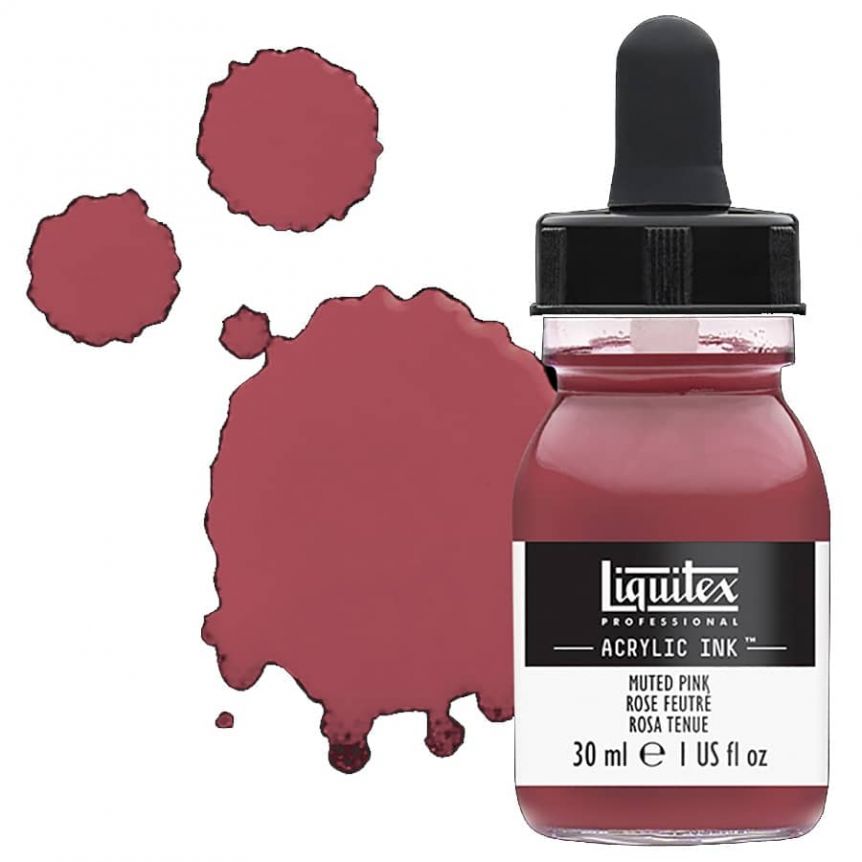 Liquitex Professional Acrylic Ink 30ml Jar - Muted Pink