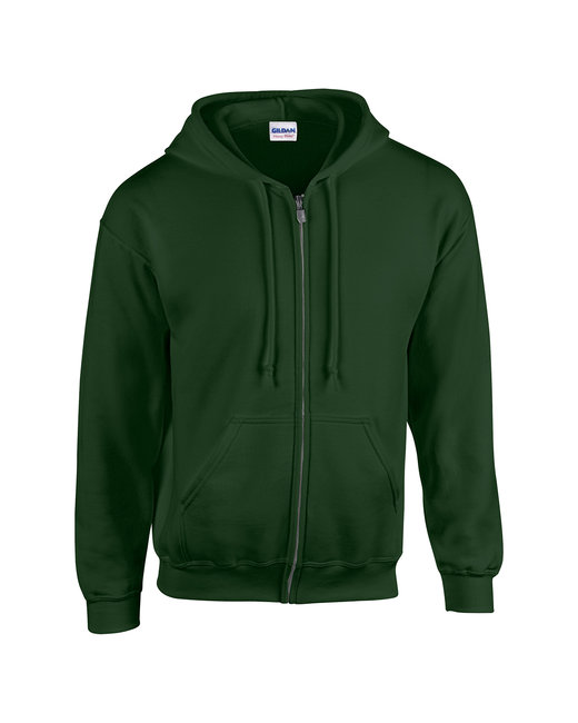 Gildan&#xAE; Heavy Blend Full-Zip Long Sleeve Hooded Sweatshirt