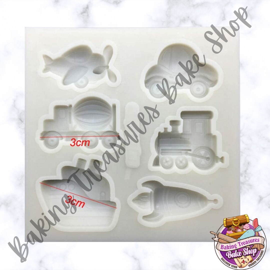Cars and Truck Silicone Mold