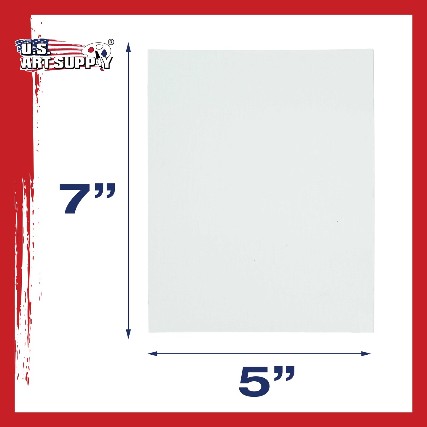 5&#x22; x 7&#x22; Professional Artist Quality Acid Free Canvas Panel Boards for Painting 12-Pack