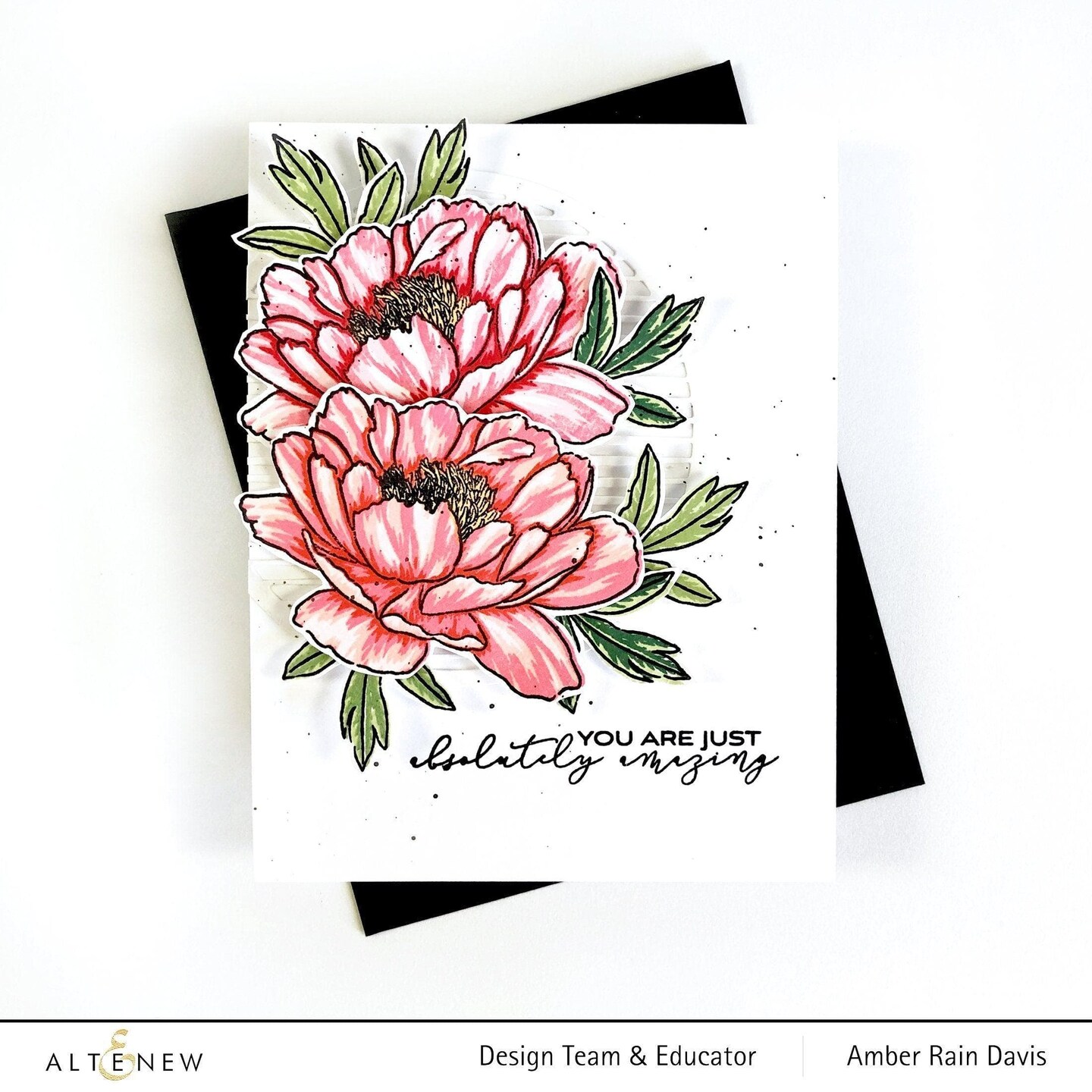 Build-A-Flower: Hawaiian Coral Layering Stamp &#x26; Die Set
