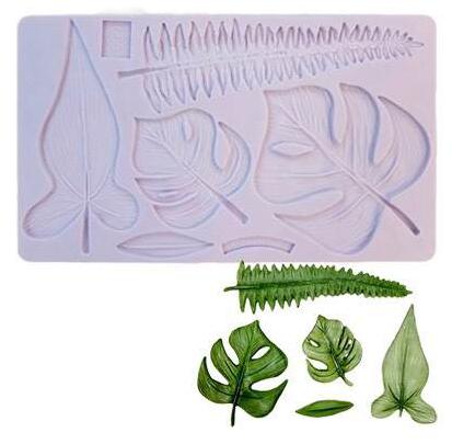 Leaves Tropical Silicone Mold