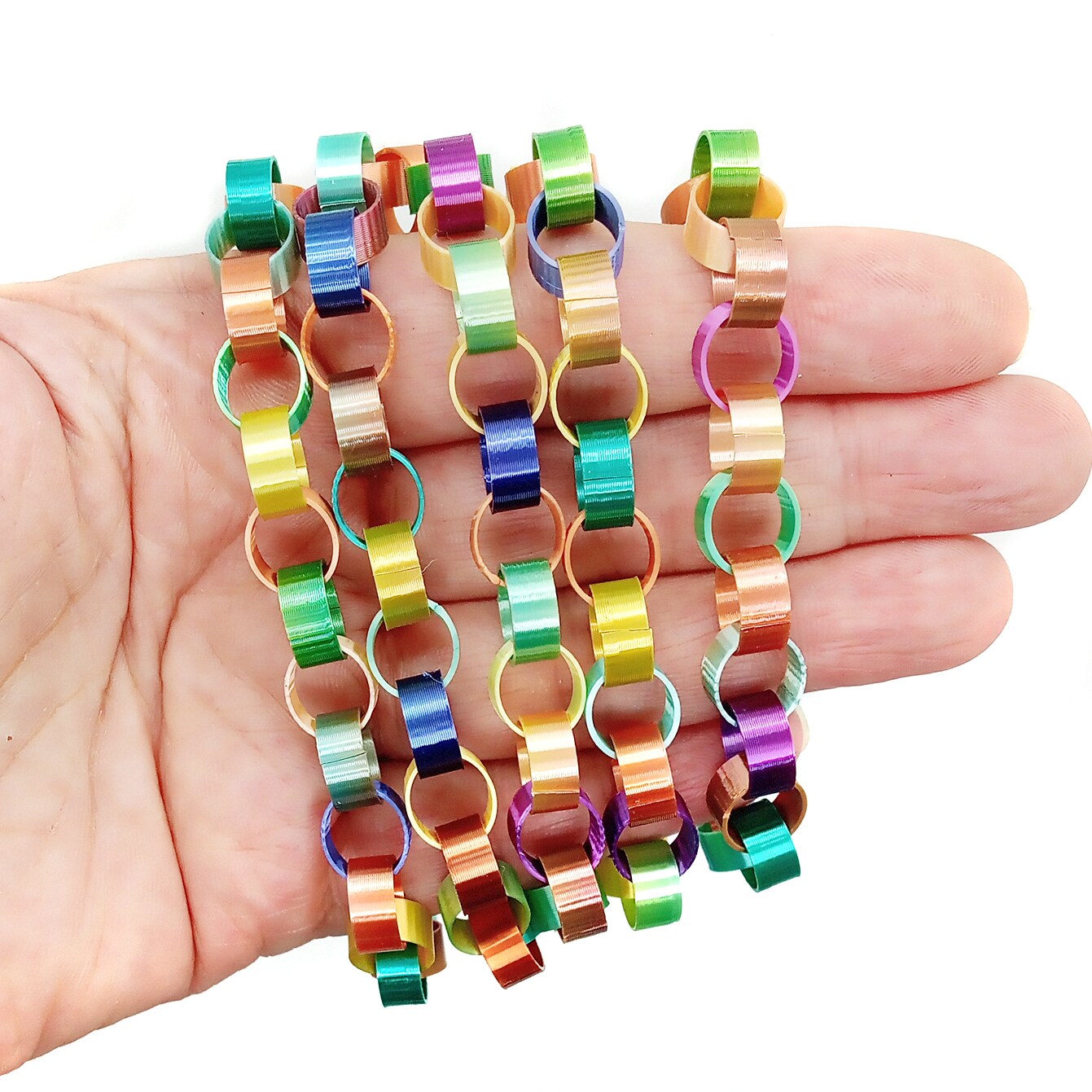 Miniature Garland Link Kit, for Mini Christmas Trees, makes 3 feet of Chain, Adorabilities