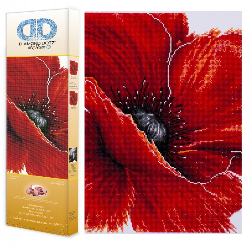 DDAH15.048 - Drama - Diamond Painting Artwork Kit - 20.08 - 20.08 in