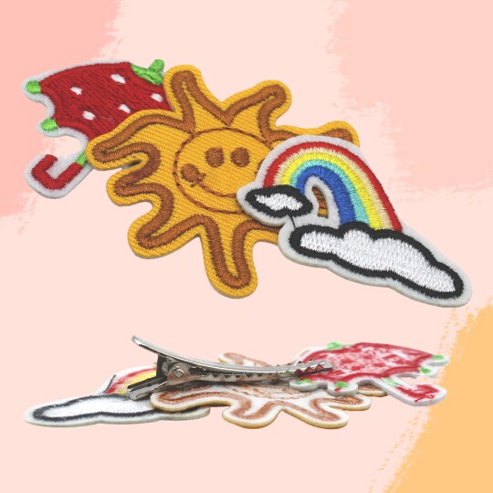 10 PC Junior Play Iron On Embroidered Applique/Patch Collection