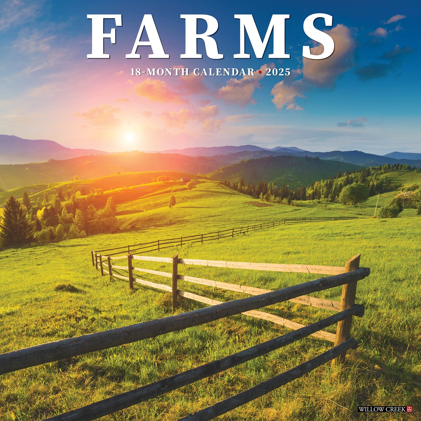 Farms 2025 Wall Calendar