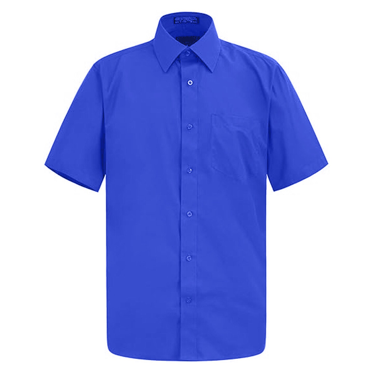 Royal Blue Short Sleeve Work Shirt