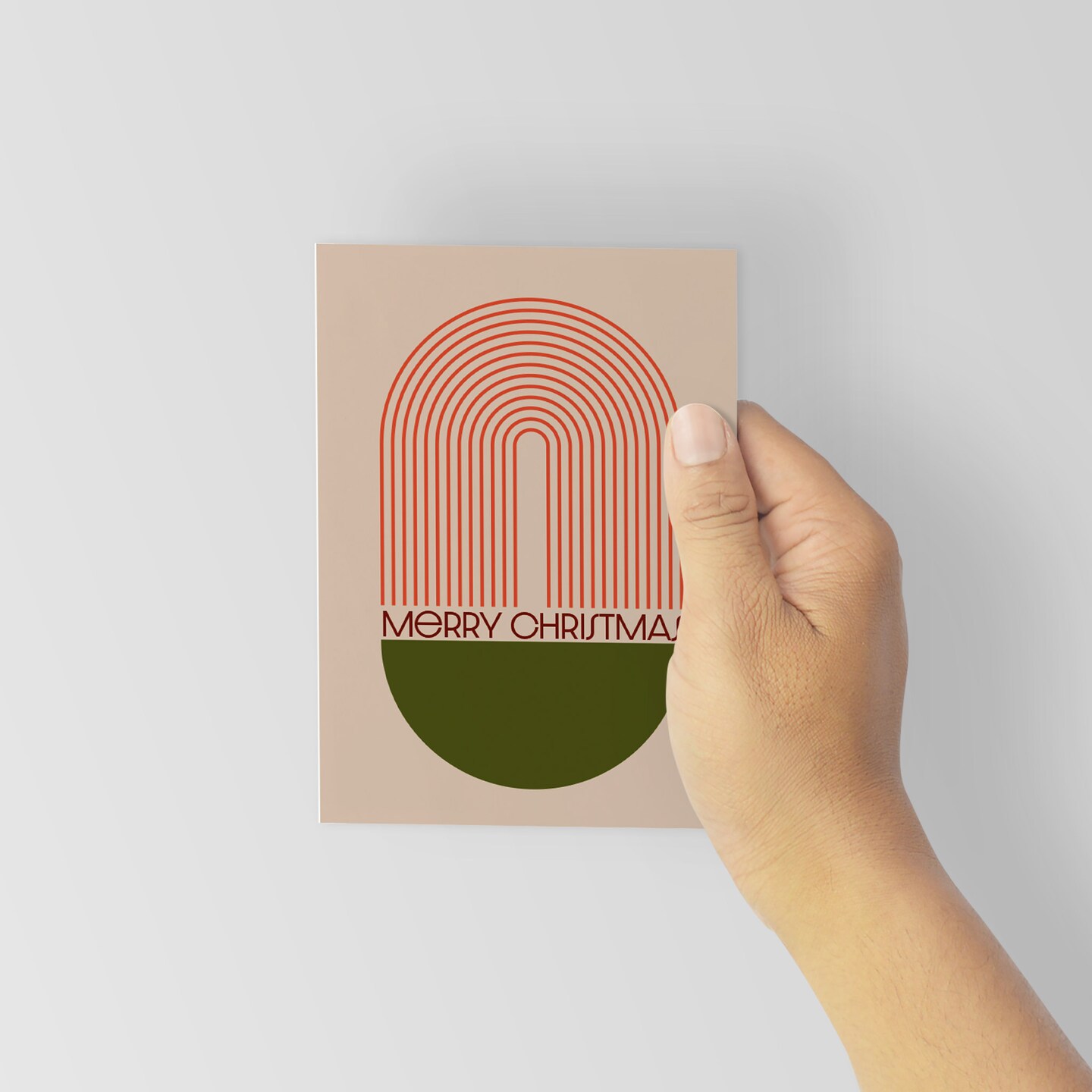 Modern Abstract Christmas Cards - 24-Pack of Holiday Greeting Cards with 6 Unique Geometric Designs, Perfect for Sharing Merry Christmas &#x26; Happy Holiday Wishes, Blank Inside for Personalized Messages - Stylish and Contemporary Festive Stationery Set