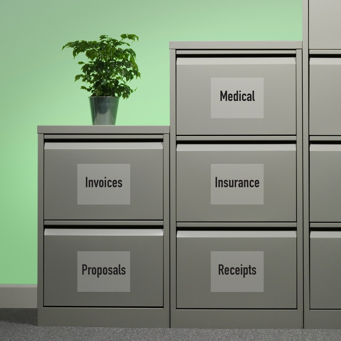 Avery Full Sheet Printable Shipping Labels, 8.5" x 11", Matte Clear, Inkjet, Create Custom Labels Using Scissors or Electronic Cutting Machines, 25 Blank Mailing Labels (8665)