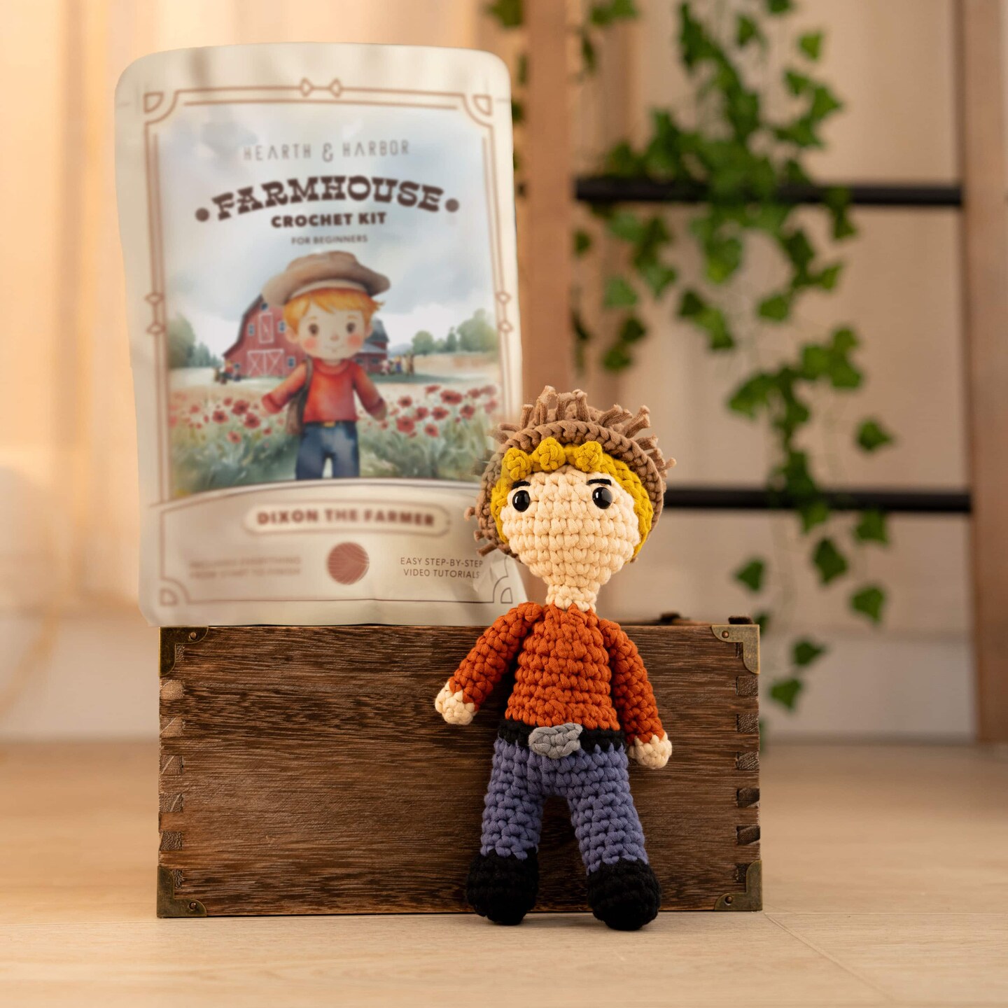 Hearth &#x26; Harbor Amigurumi Crochet Kit for Beginners