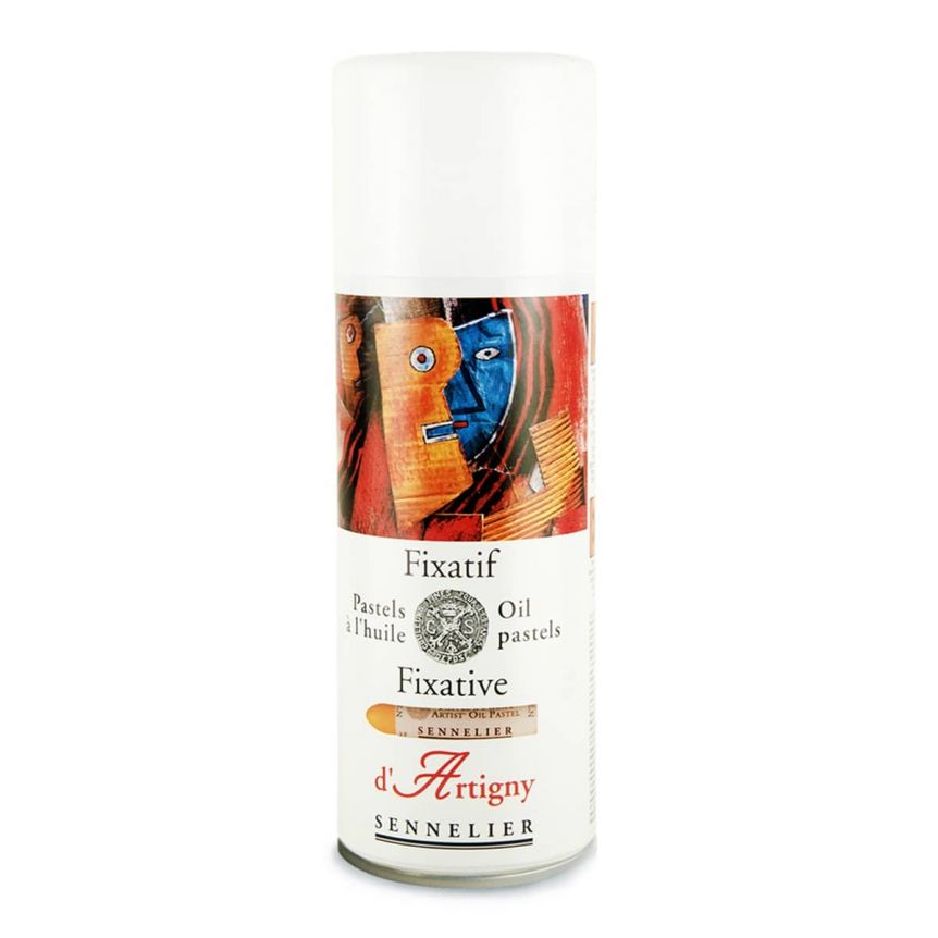 Sennelier D&#x27;Artigny Fixative Spray For Oil Pastels 400ml Can