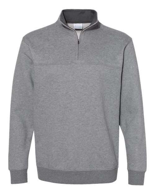 Columbia® Men's Hart Mountain II Half-Zip Pullover Cotton Polyester 60/40