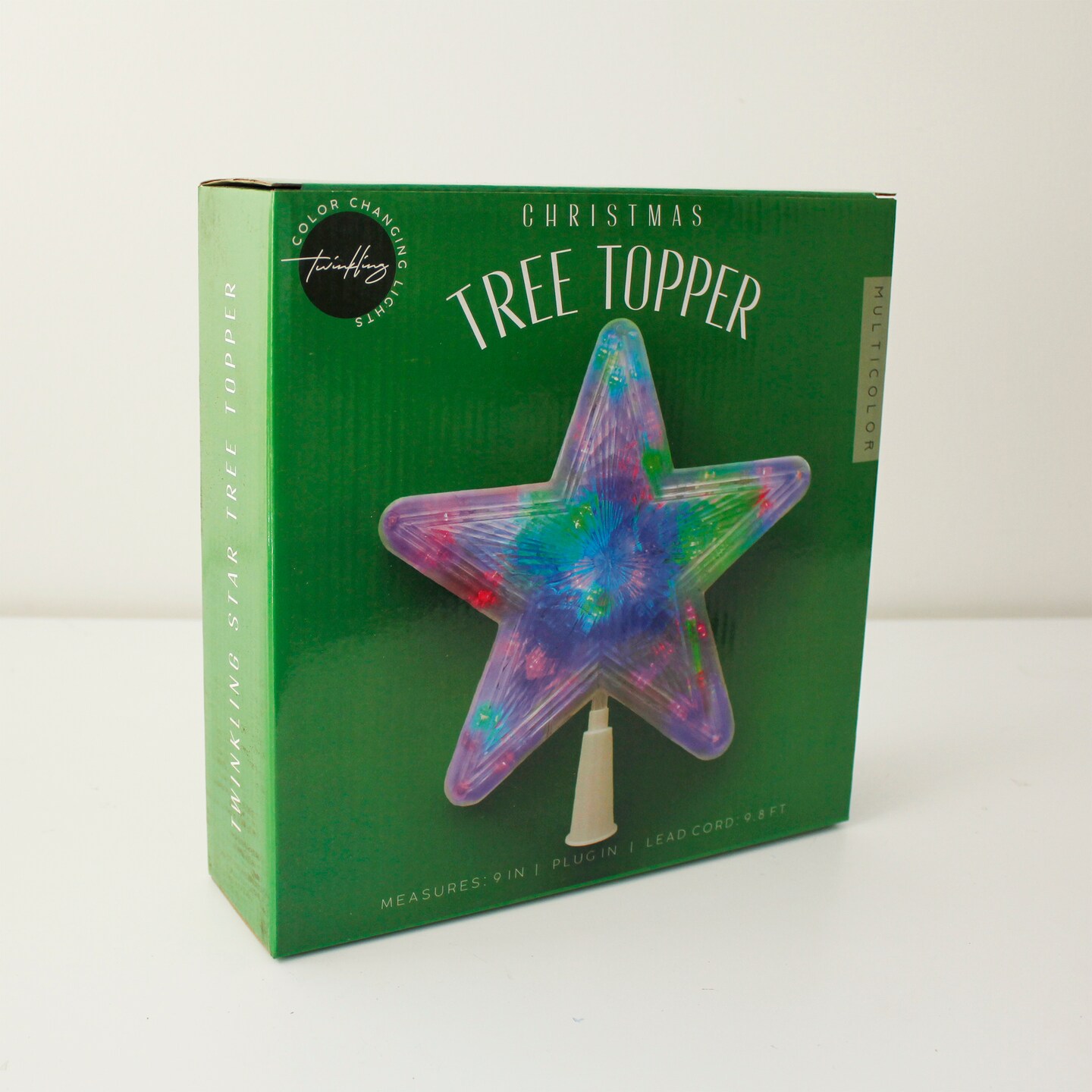 Perfect Holiday Christmas Tree Top Star - Multicolor
