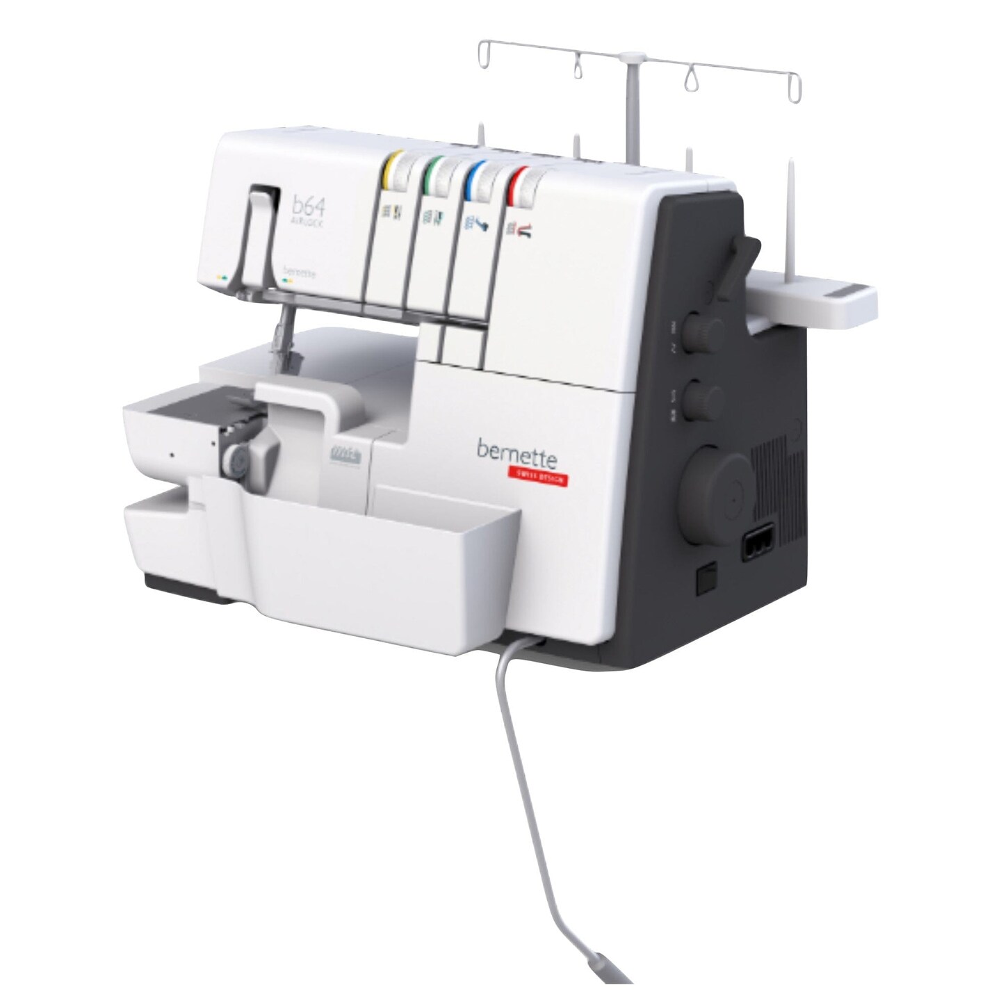 Bernette B64 Airlock Serger with Easy Air Threading Bundle