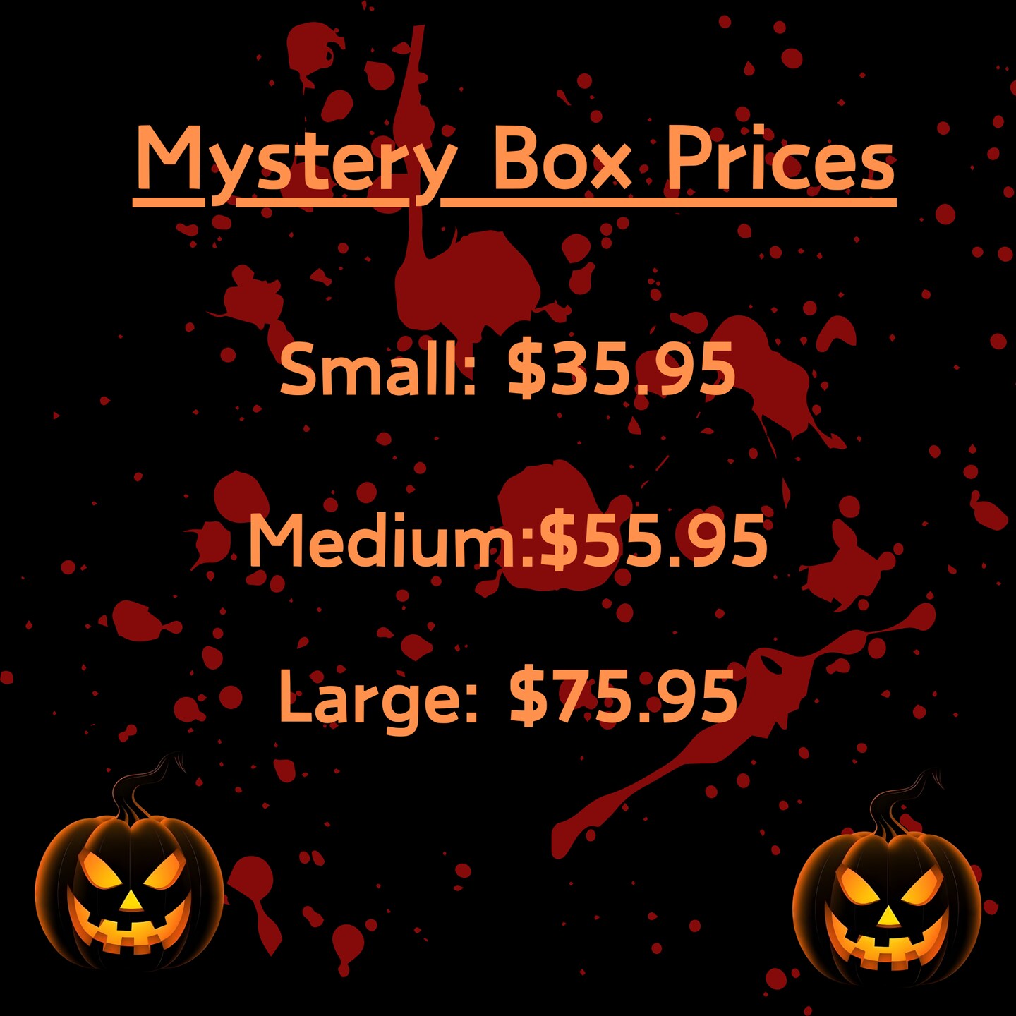 Trick 'r Treat Mystery Box | Horror Fan | Mystery Gift