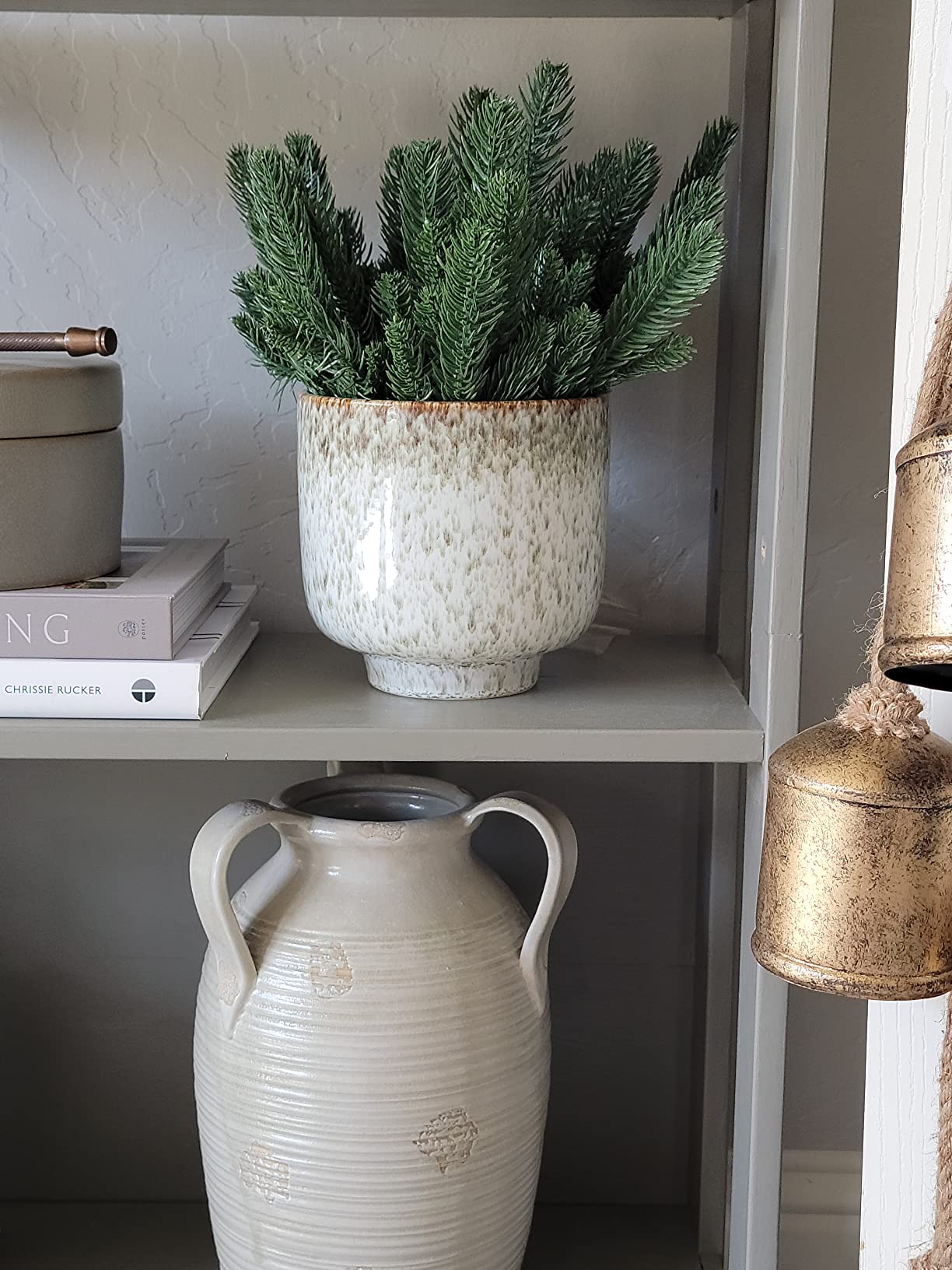 30Pcs Artificial Pine Needle Picks – Faux Pine Branches for DIY Wreaths, Centerpieces, and Holiday Decor