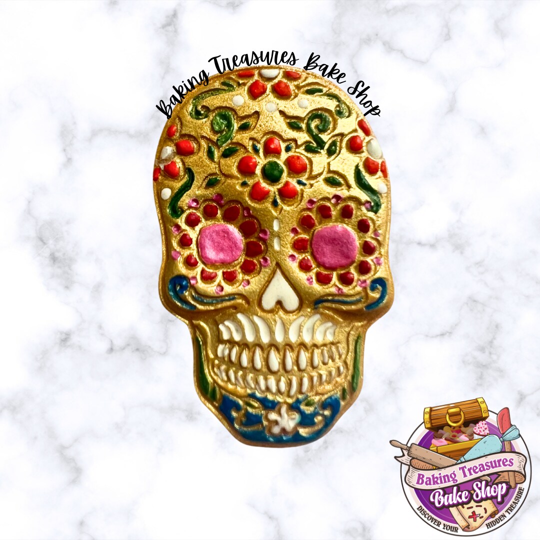 Day Of the Dead Sugar Skull Silicone Mold