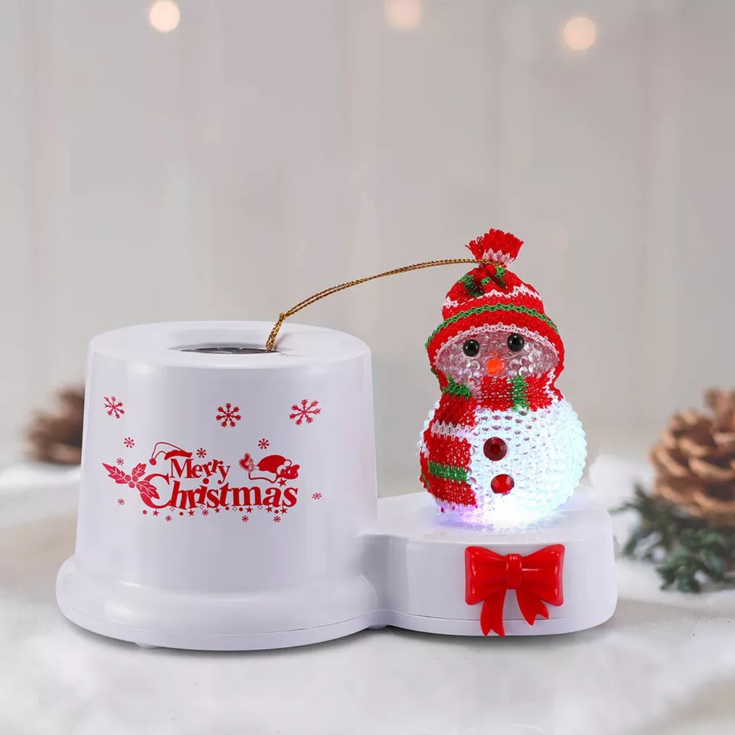 Kitcheniva 16 Dynamic Patterns Christmas Snowflake Projector