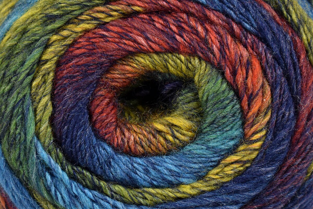 Colorburst by Universal Yarn - Acrylic/Super Wash Fine Merino Wool - Light/DK Yarn - 15 Colors
