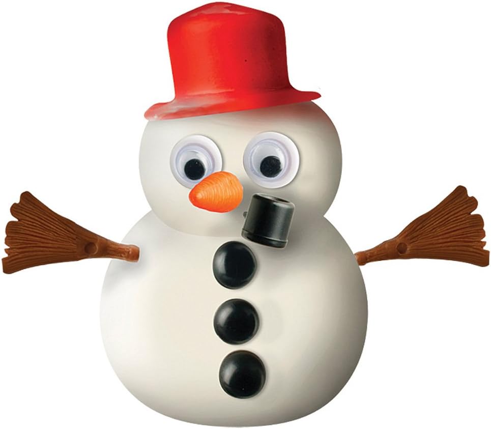 Toysmith Melting Snowman, Reusable Desk Toy, For Everyone 5